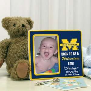  Michigan Wolverines Baby Picture Frame