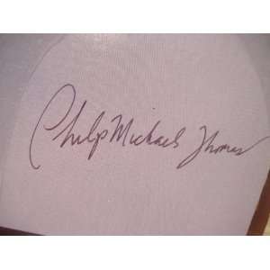  Thomas, Philip Michael LP Signed Autograph Sealed Living 
