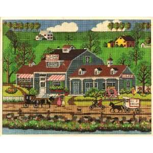  Dimensions Needlepoint Kit   The Flower Cottage 