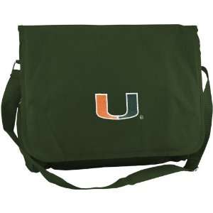  Miami Hurricanes Green Diaper Bag