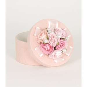  Glenna Jean Lucy Small Pink Rose & Pearl Box Baby