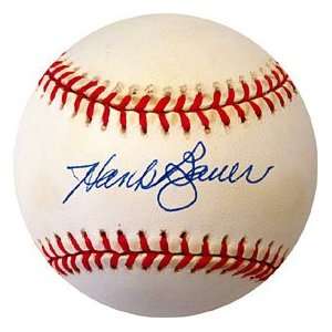Hank Bauer Autographed / Signed Baseball (James Spence)