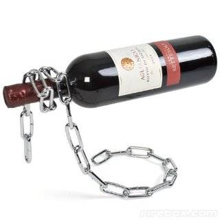 Magic Lasso Rope Wine Bottle Holder Floating Illusion Rack Stand 