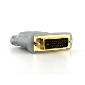 Cablesson Premium HDMI F to DVI M SILVER Adapter 