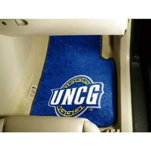 North Carolina Greensboro Spartans NCAA Car Floor Mats (2 Front 
