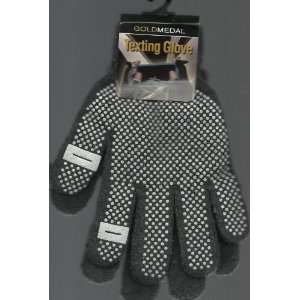   Goldmedal Texting Gloves (One Size Fits Most) Gray