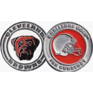  Challenge Coin Card Guard   Cleveland Browns Sports 