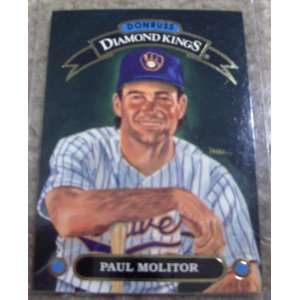 1992 Donruss Paul Monitor MLB Baseball Diamond Kings Card  
