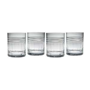Reed & Barton Tempo Double Old Fashioned   Set of 4   15 Ounces 