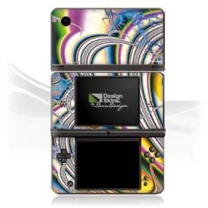  Design Skins for Nintendo DSi XL   Rainbow Waves Design 