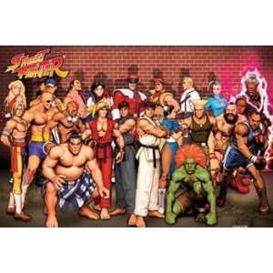  Street Fighter   Characters   Poster (36x24)