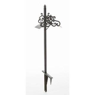   Iron Portable Hose Holder with Stake in Green Patio, Lawn & Garden