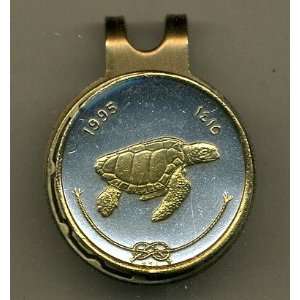   Maldive Is. 50 Larre Turtle (a little smaller than a U.S. quarter