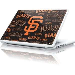 San Francisco Giants   Cap Logo Blast skin for Apple MacBook 13 inch