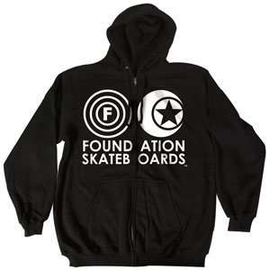Foundation Official Logo ZIP Front Premium Hoodie  Sports 