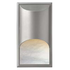   Light Outdoor Small Wall Lantern, Titanium Finish with Alabaster Glass