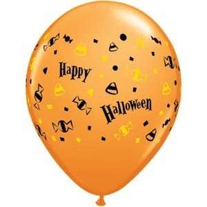  Candy & Treats Halloween Balloons 100/pkg Toys & Games