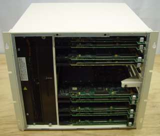 Hughes Universal Modem HDC Chassis 9100 UMOD & 9x Cards  