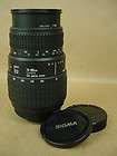 Sigma 70 300mm F4 5.6 DL Super Macro Zoom Telephoto Lens for Nikon AF 