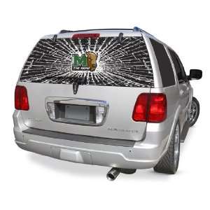  Marshall Thundering Herd Shattered Auto Rear Window Decal 