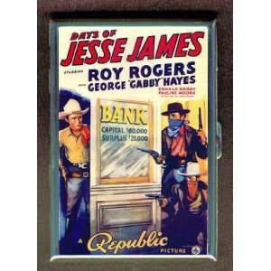  ROY ROGERS JESSE JAMES 1939 ID CIGARETTE CASE WALLET 