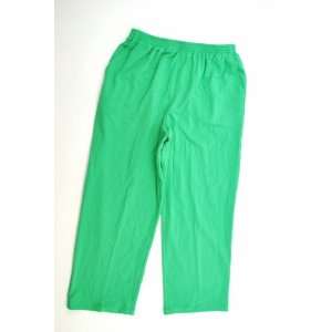  NEW ALFRED DUNNER WOMENS PANTS PROPORTIONED MEDIUM GREEN 