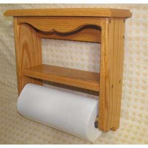  Oak Paper Towel Holder (Wall Mounted)