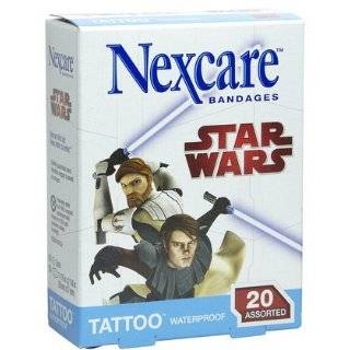 Nexcare Tattoo Waterproof Bandages Star Wars 20ct