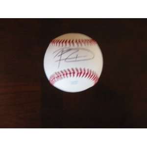 Prince Fielder Signed Autograohed Baseball Brewers COA