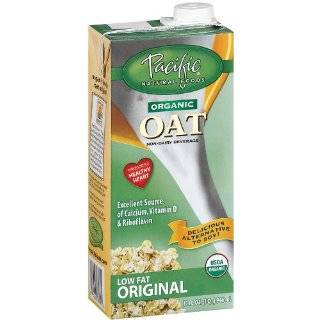 Pacific Natural Foods Organic Oat Beverage, Original, 32 Ounce Boxes 