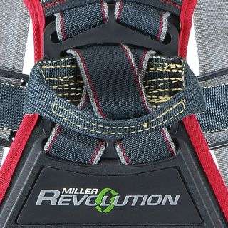 The Kevlar web loop on the back pad allows for a “metal less 