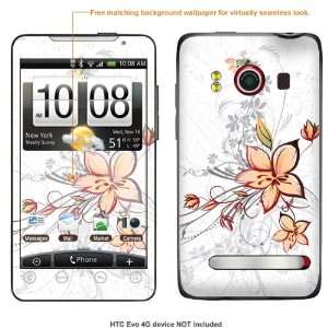   Skin Sticker forSprint HTC Evo 4G case cover Evo4G 102 Electronics