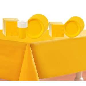  School Bus Yellow (Yellow) Deluxe Party Supplies Pack 