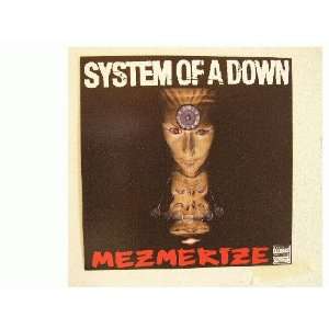  System of a Down Poster Flat Mezmerize 2 sided Everything 