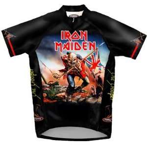  Primal Wear Mens Iron Maiden Trooper Rock Short Sleeve 
