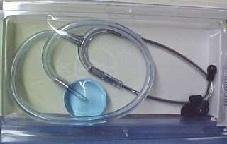 Stethoscope Clear Sound Frosted Glacier Blue 107 NWT  