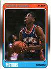 1988 Fleer 43 Dennis Rodman Rookie Pistons NM MINT  
