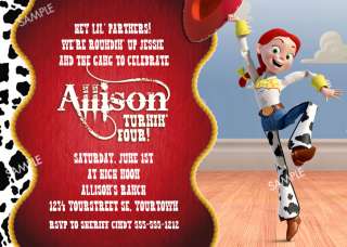Toy Story Invitation for Birthday Party  