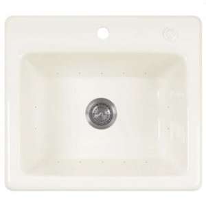  PE 2522SKWH ACRYLIC JETTED SINK WH