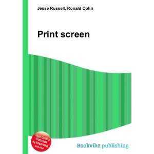  Print screen Ronald Cohn Jesse Russell Books