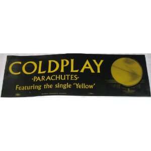  COLDPLAY Parachutes Release Date Banner 