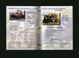 Case Skid Steers  Loftness Attachment Buyers Guide 2000  