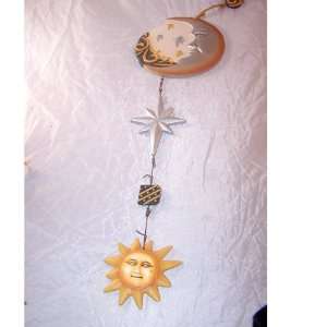    Decorative Hanging with Sun , Moon , and Stars 