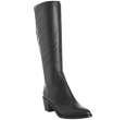 diane von furstenberg black pebble leather chelsea boots