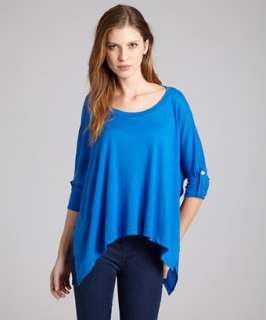   sleeve split sides t shirt  