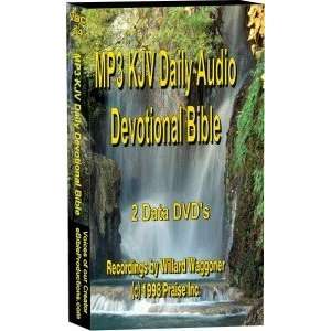   Devotional KJV Bible   80 hours   (2) data DVD disk 