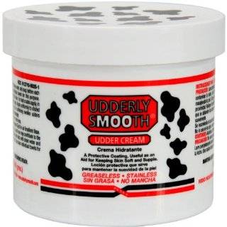  Udderly Smooth Udder Cream, Skin Moisturizer, 12 Ounce Jar 
