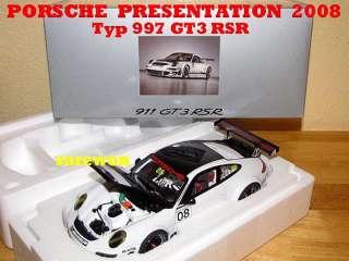 Porsche 911 (997) GT3 RSR *2008 DEALER PROMO* RARE 1/18 AUTOart   Ship 