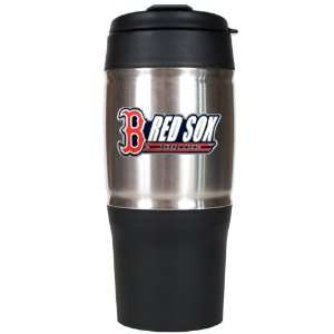  Boston Red Sox 18 oz. Stainless Steel / Black Travel Mug 