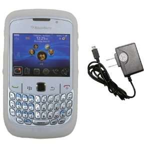 COMBO** Blackberry Curve 8500, 8510, 8520, 8530 Frost Silicone Skin 